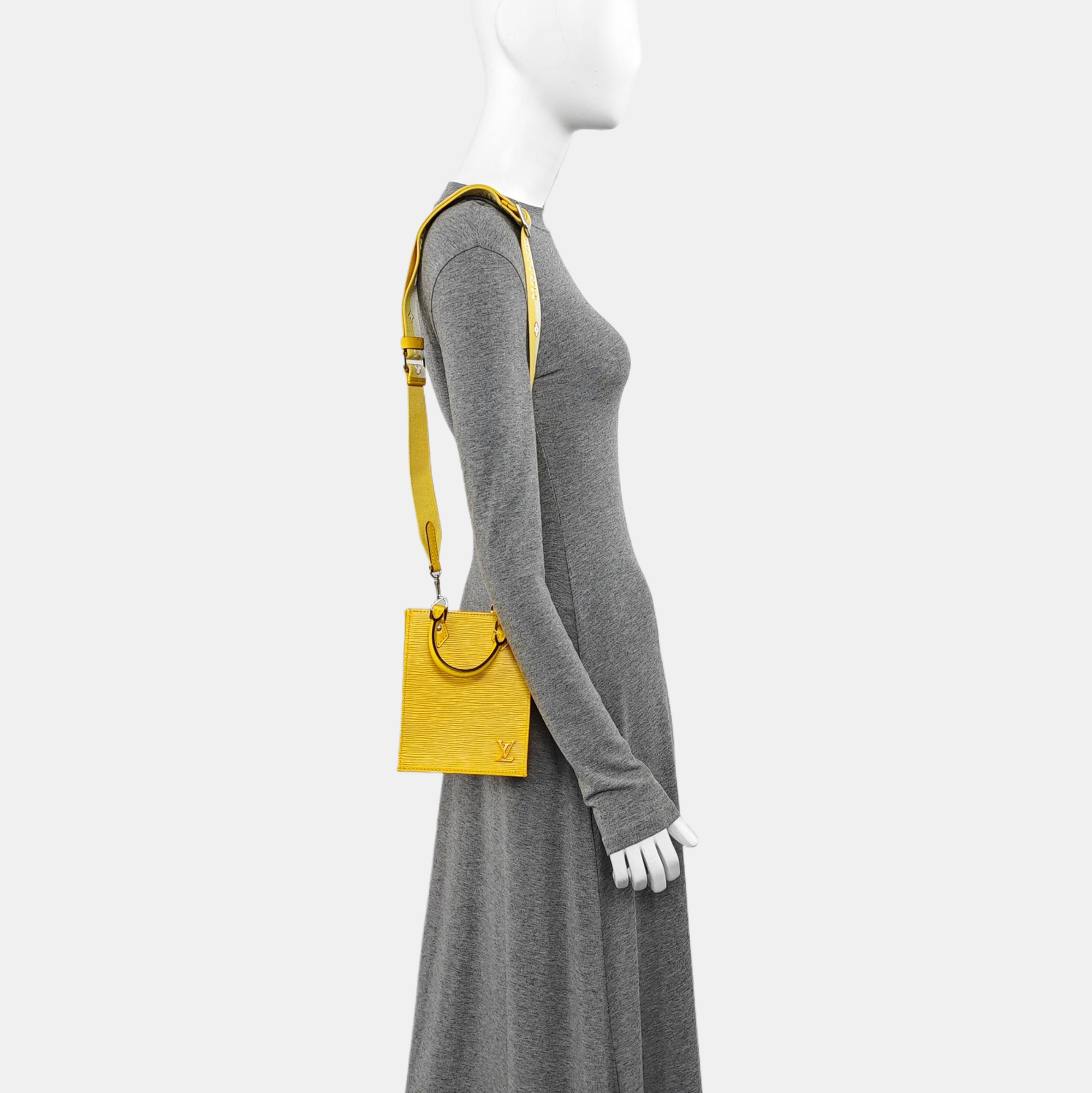 SAC PLAT Mini Epi Yellow