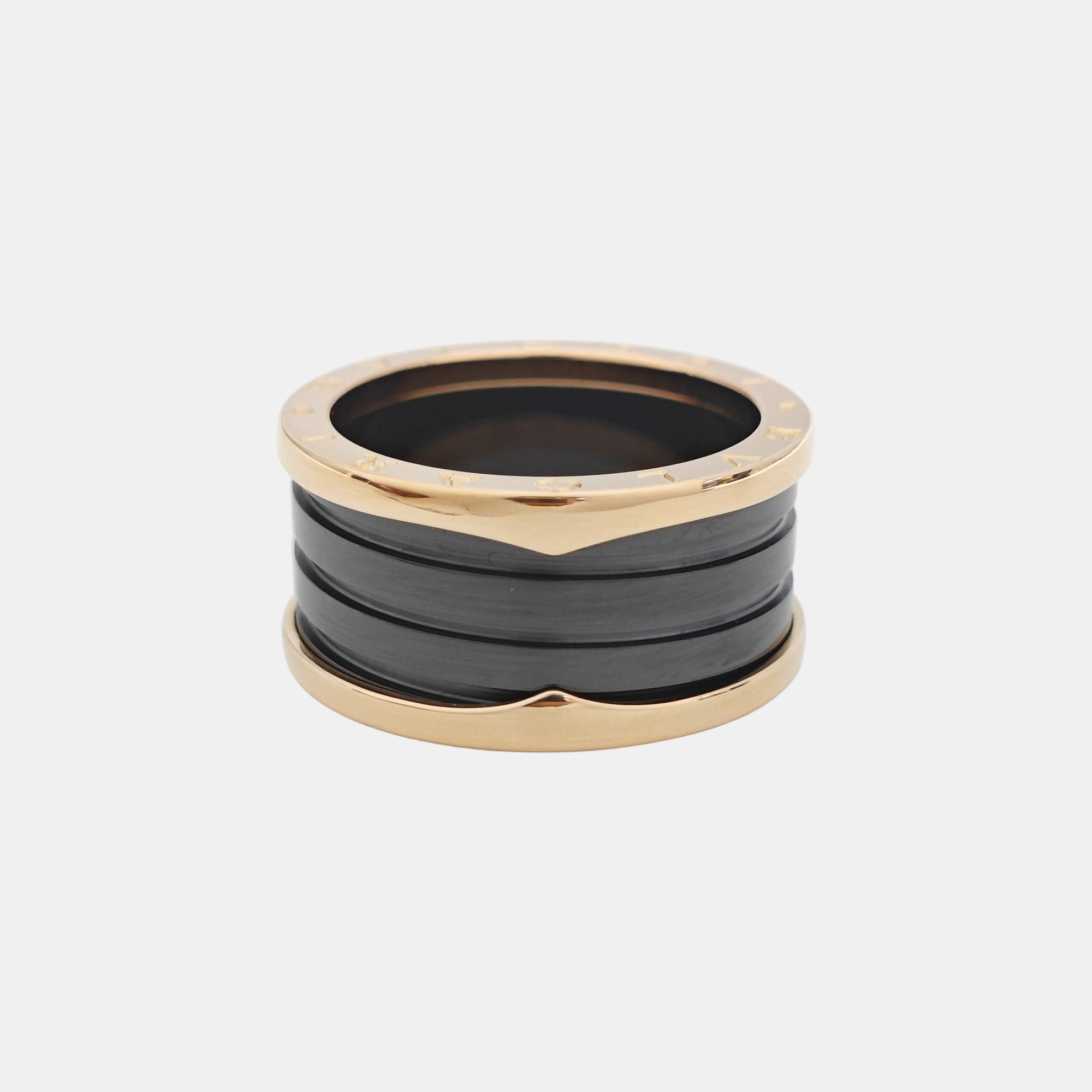 B.ZERO1 18k Rose Gold Ring EU 62