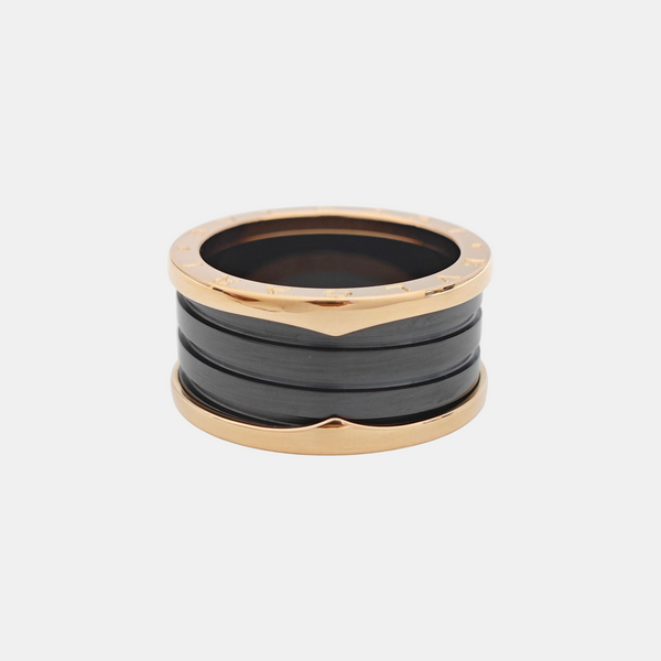B.ZERO1 18k Rose Gold Ring EU 62