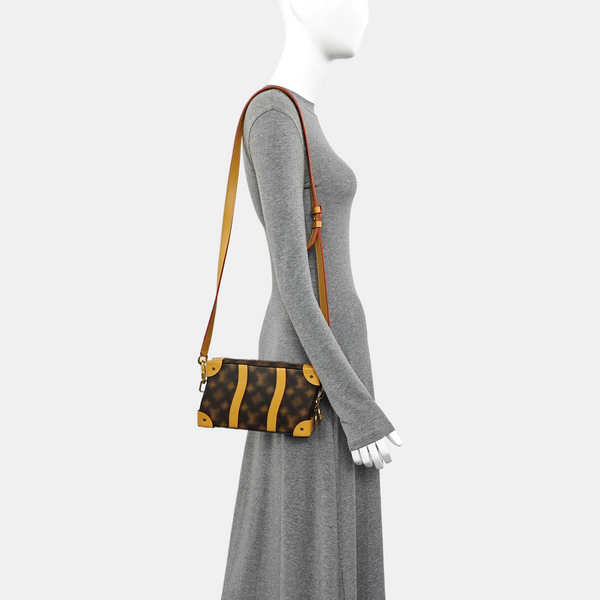 SOFT TRUNK Coated Canvas Brown