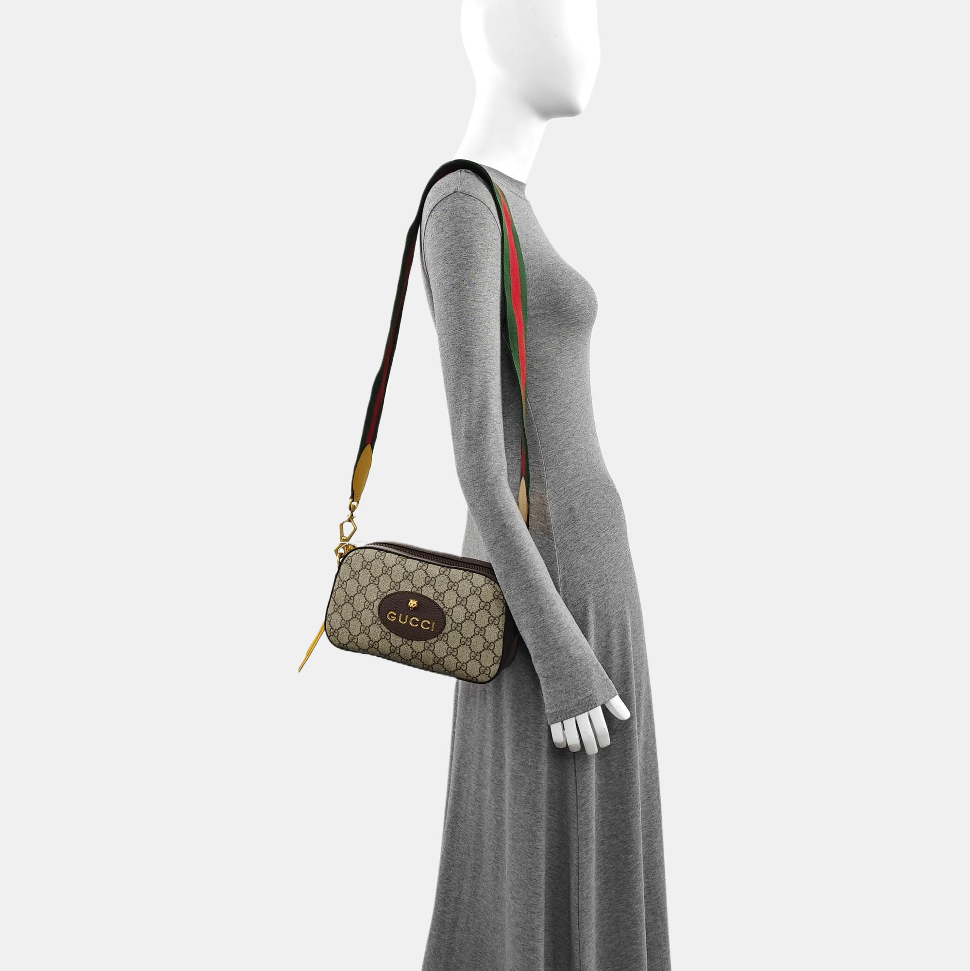Neo Vintage Monogram Coated Canvas Beige