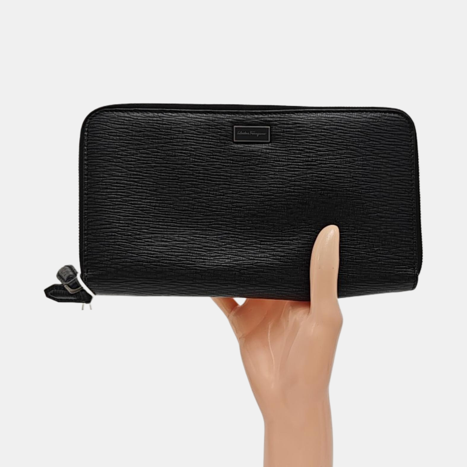 Calfskin Clutch Black