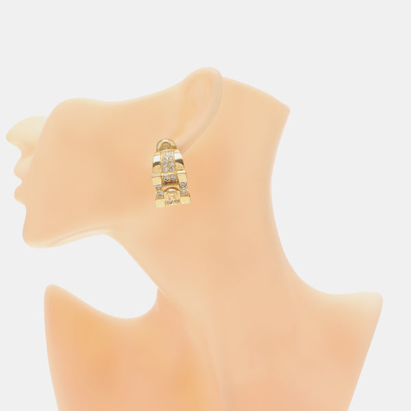 Metal Gold Clip On Earrings