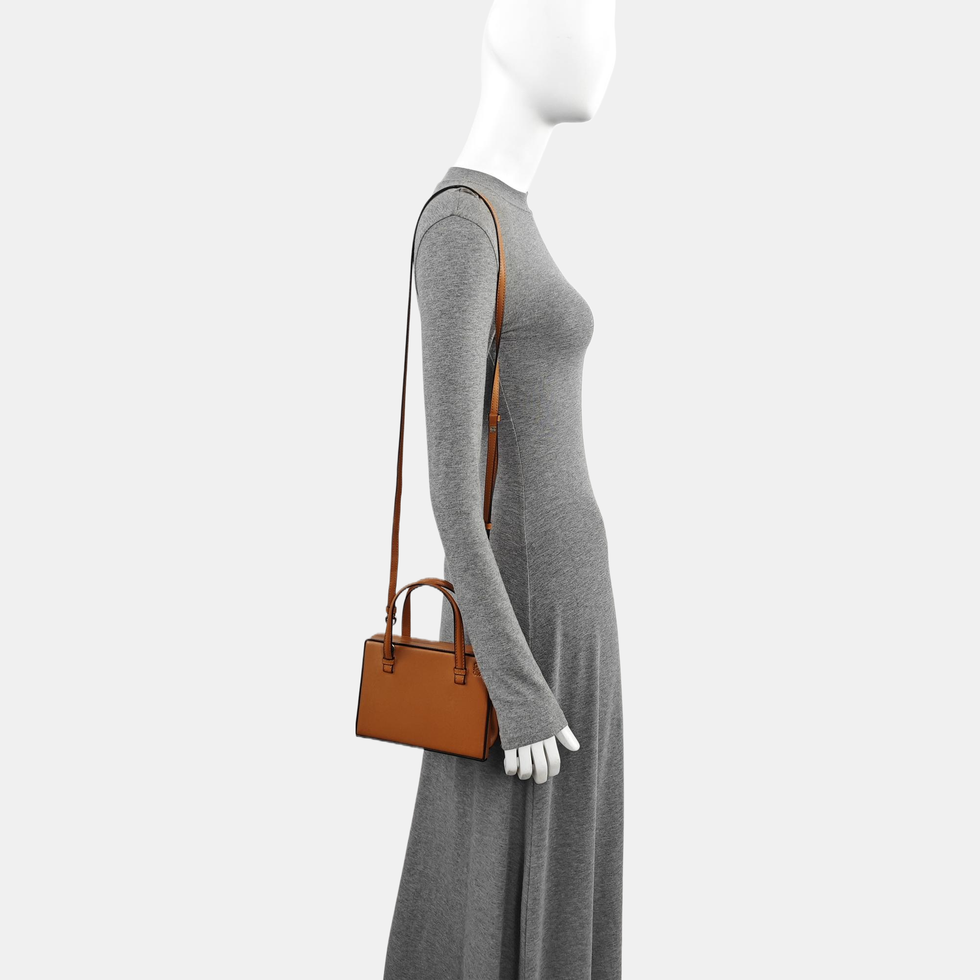 Postal Small Calfskin Brown