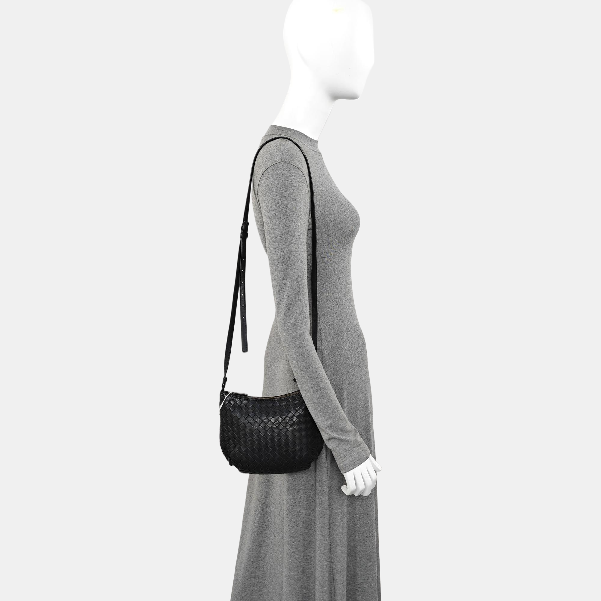 Lambskin Shoulder Bag Black
