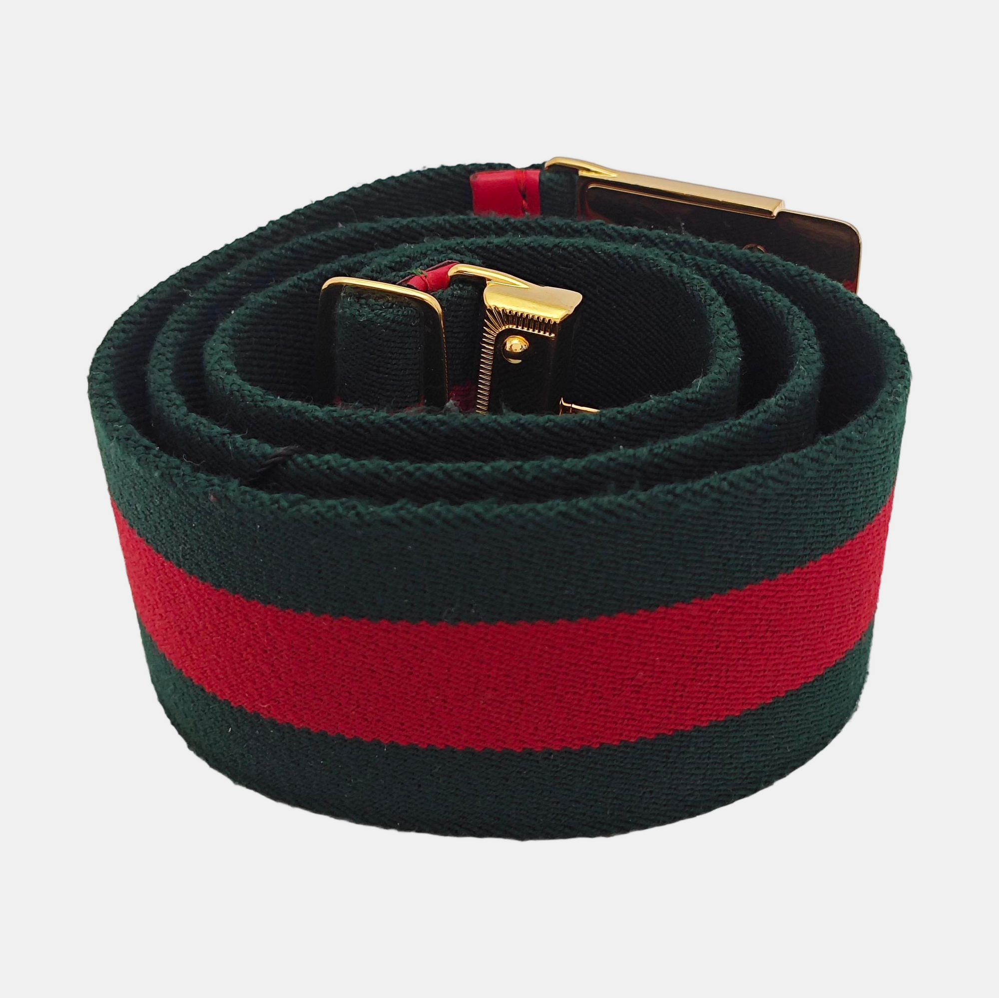 Fabric Belt Red
