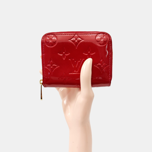 ZIPPY Patent Leather Red Wallet