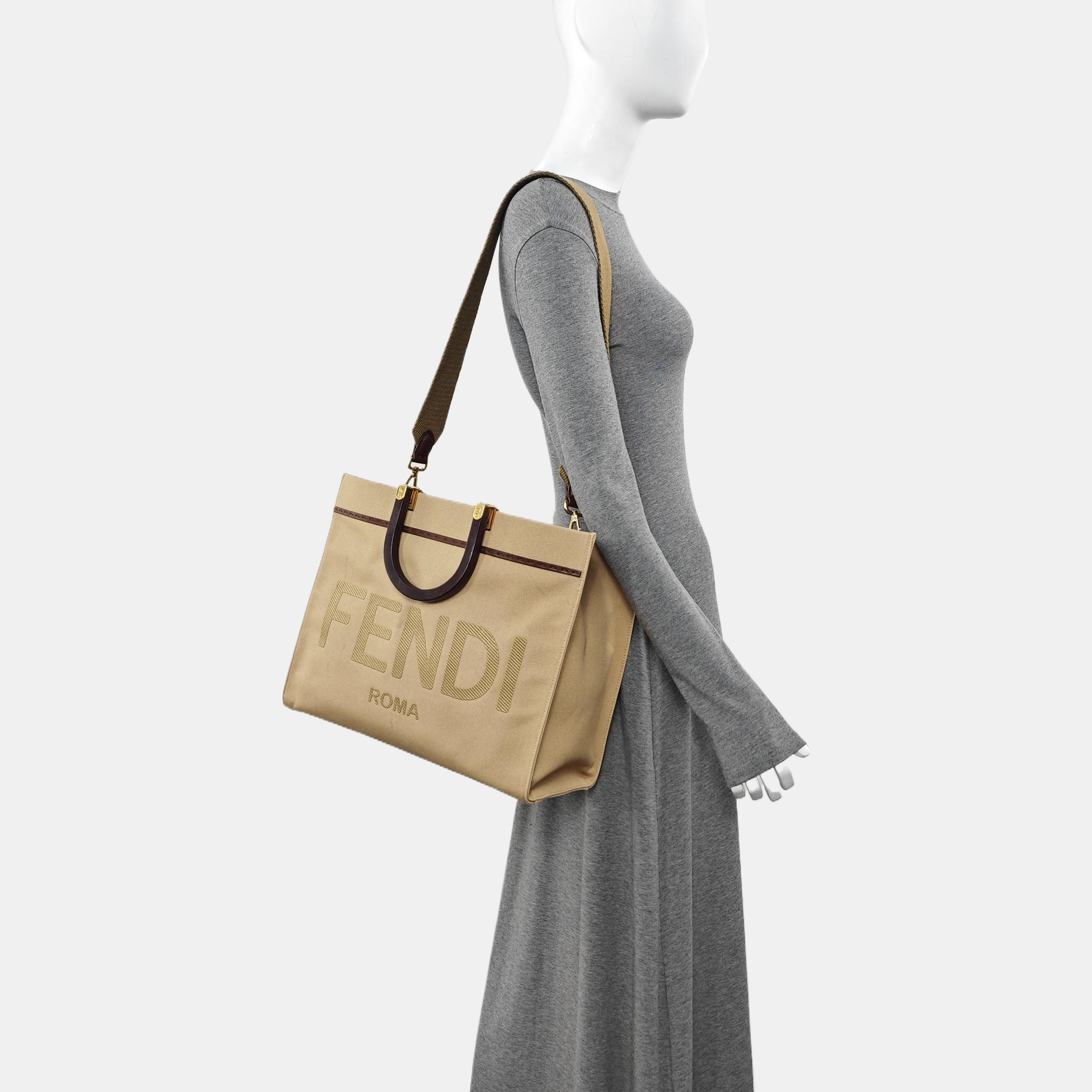 Sunshine Medium Canvas Beige