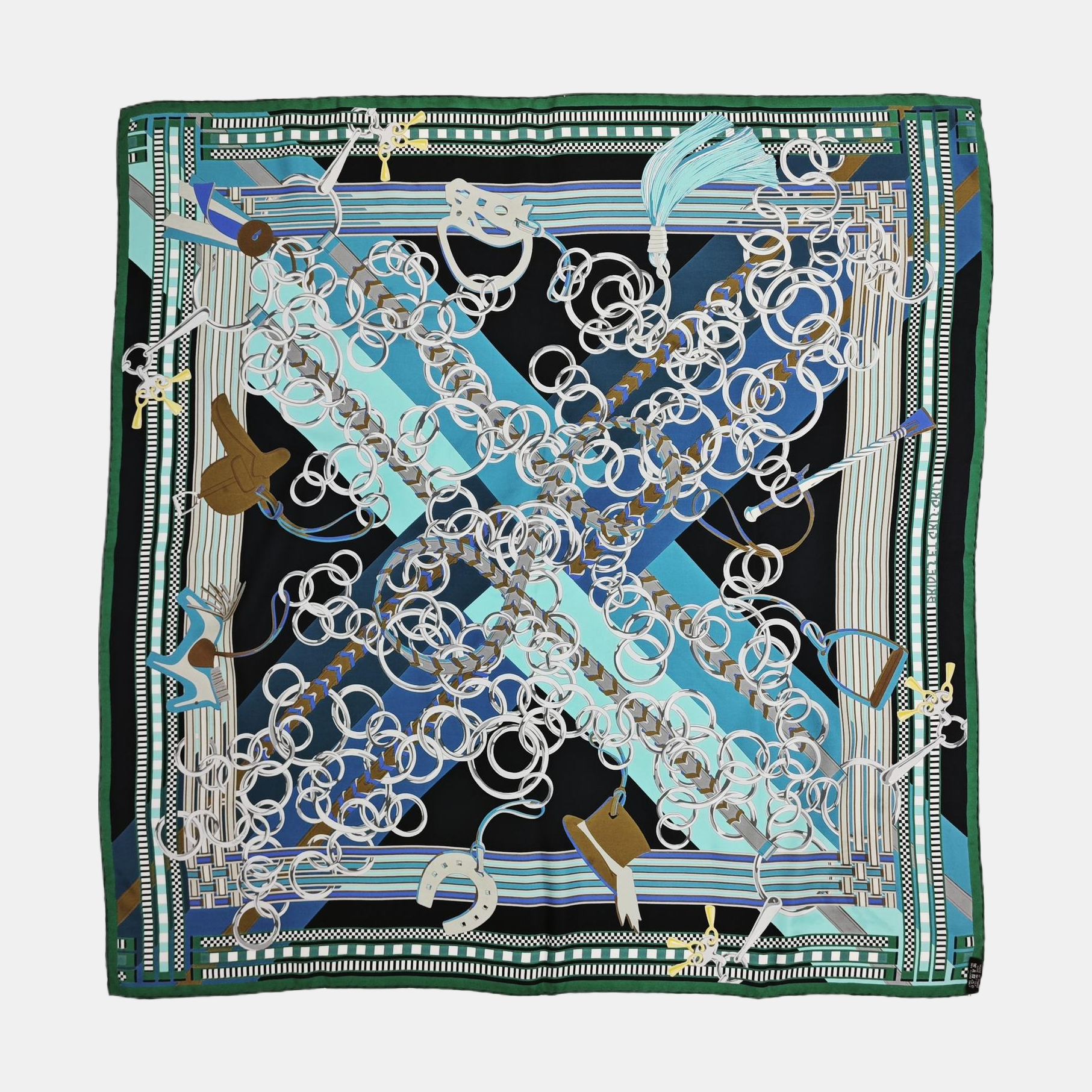 Mulberry Silk Silk Scarf Green