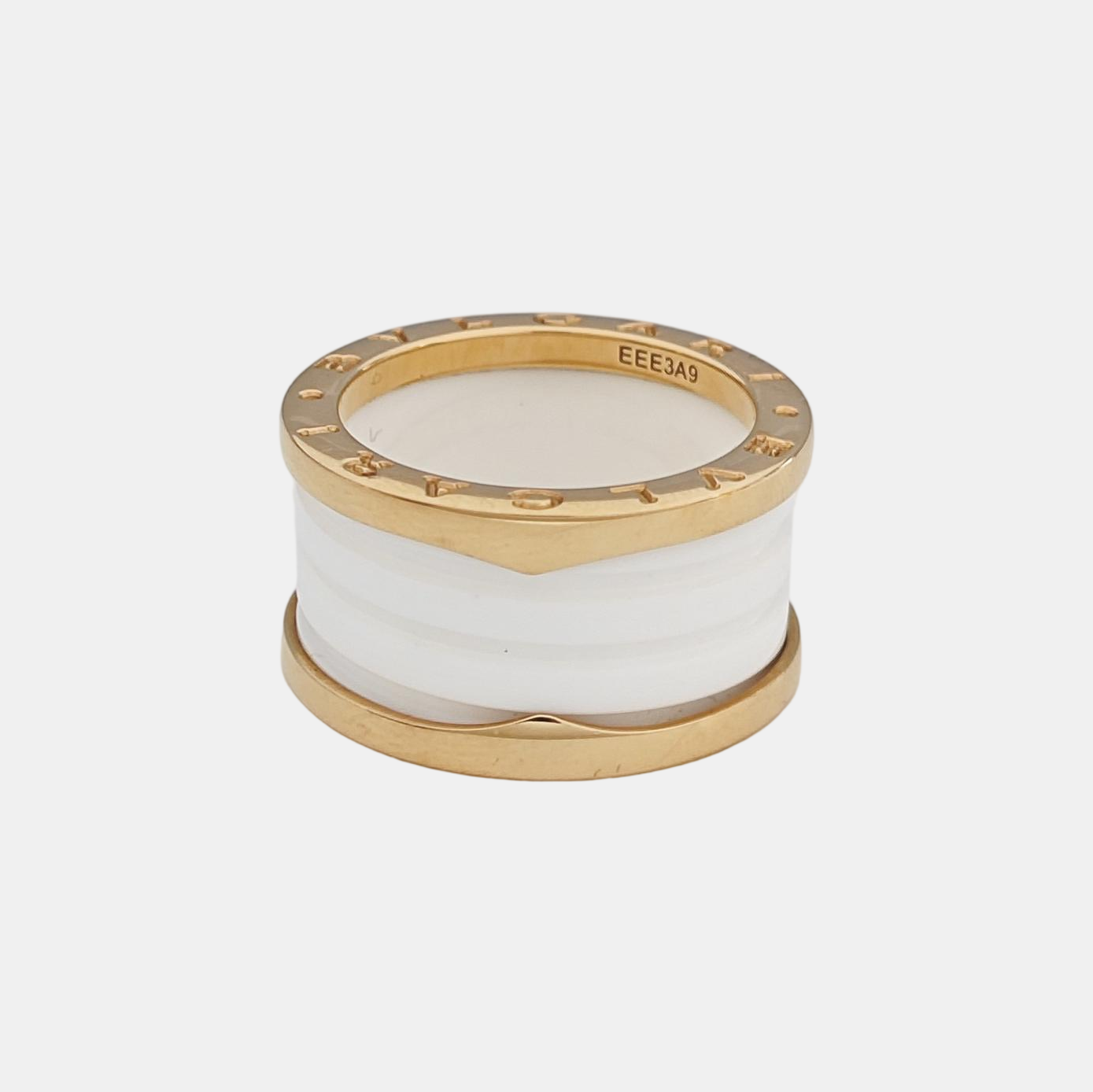 B.ZERO1 18k Rose Gold Ring EU 54