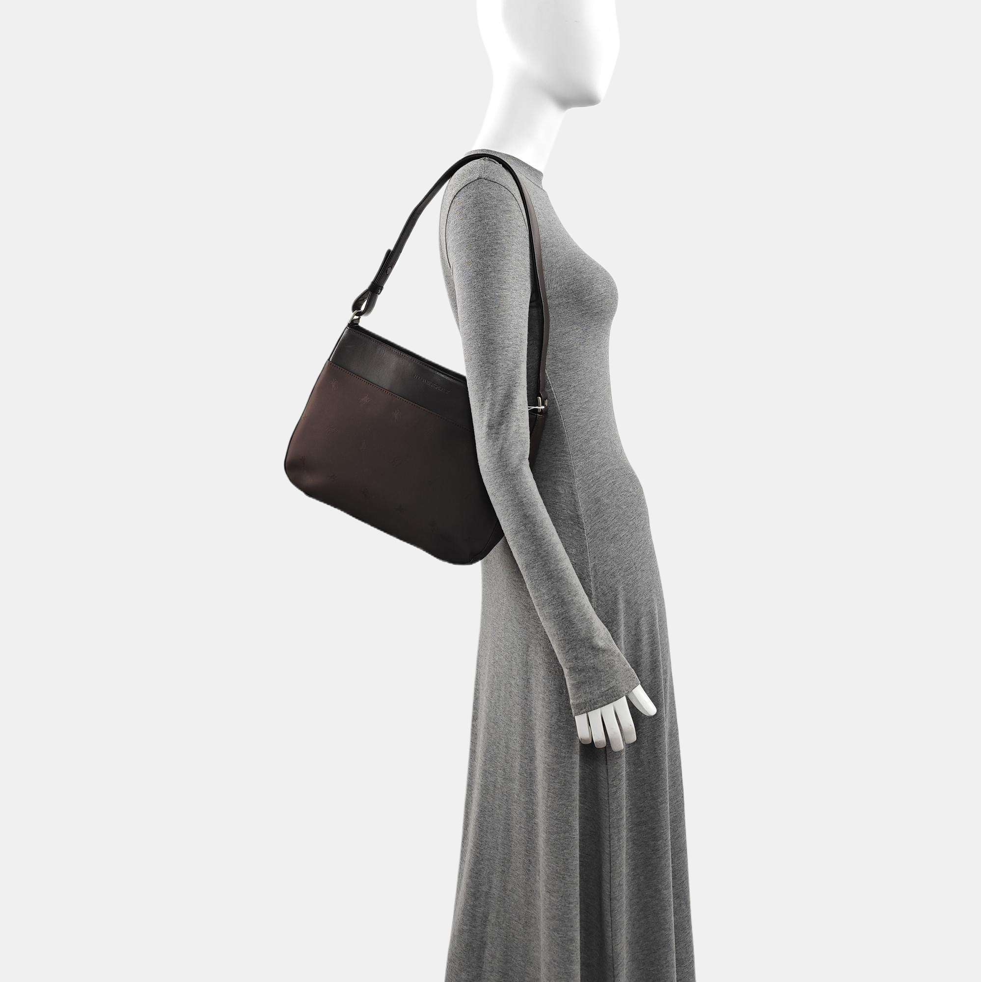 Fabric Tote Bag Brown