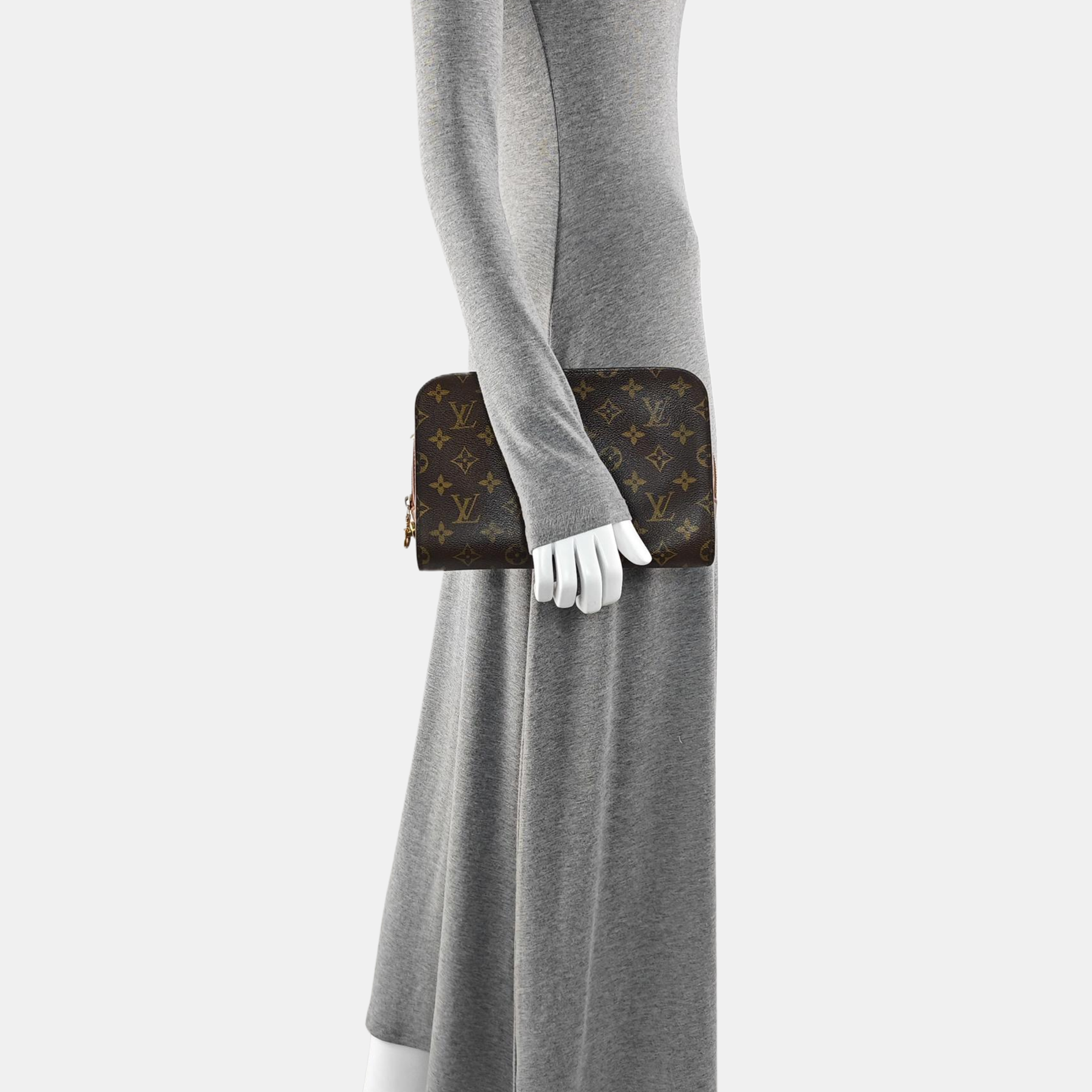 SAC BANDOULIERE Monogram Coated Canvas Brown