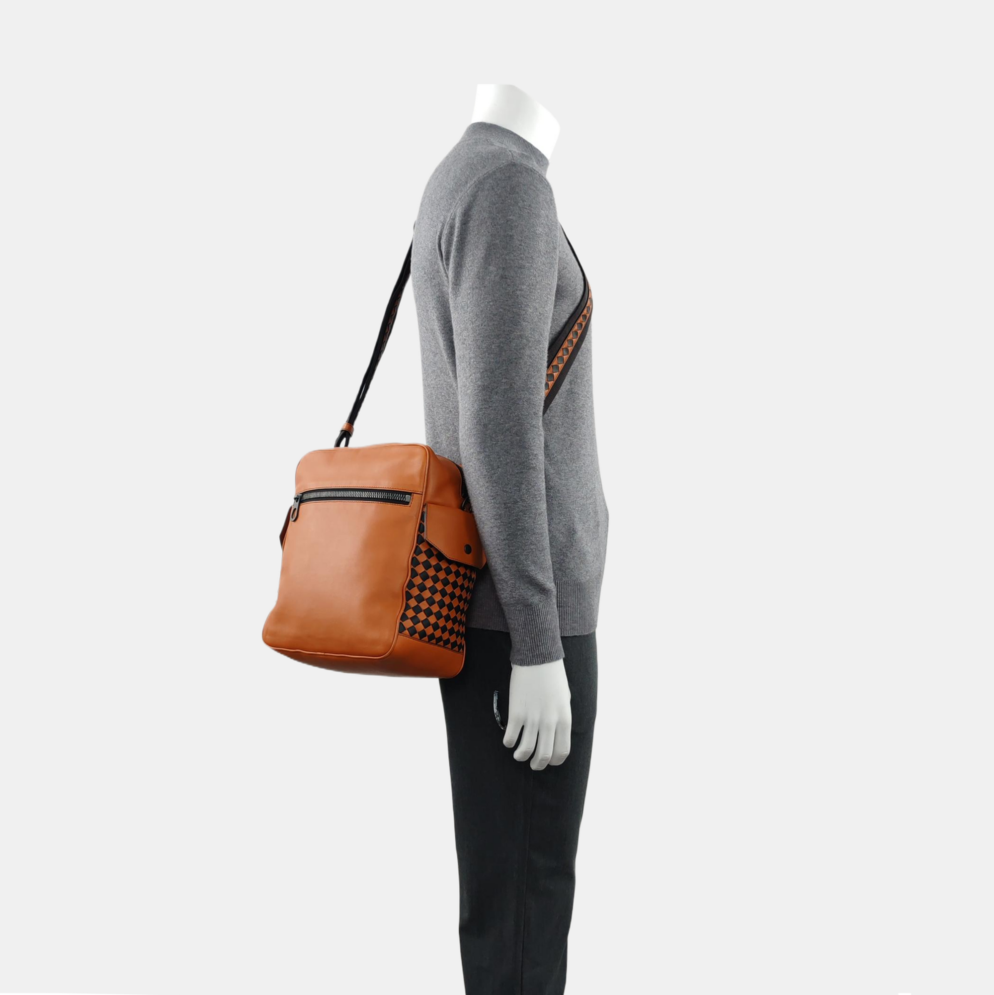 Calfskin Shoulder Bag Yellow