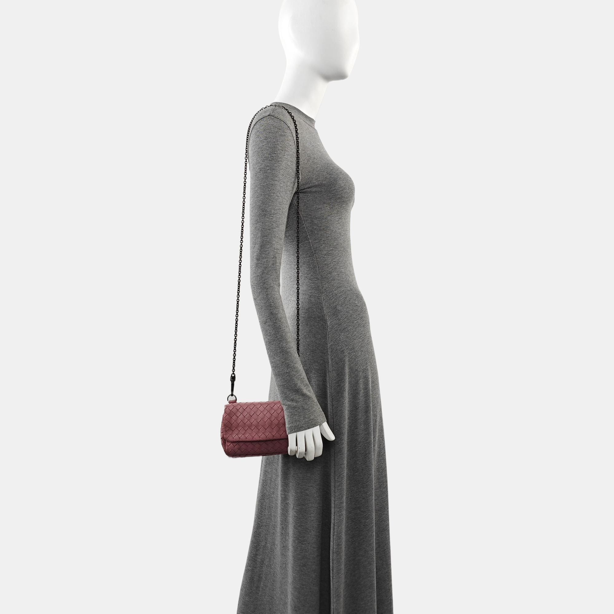 Lambskin Shoulder Bag Pink