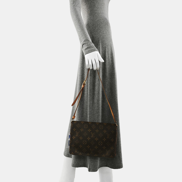 MUSETTE TANGO Monogram Coated Canvas Brown