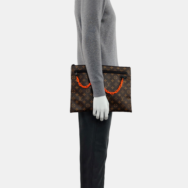 A4 Monogram Coated Canvas Brown