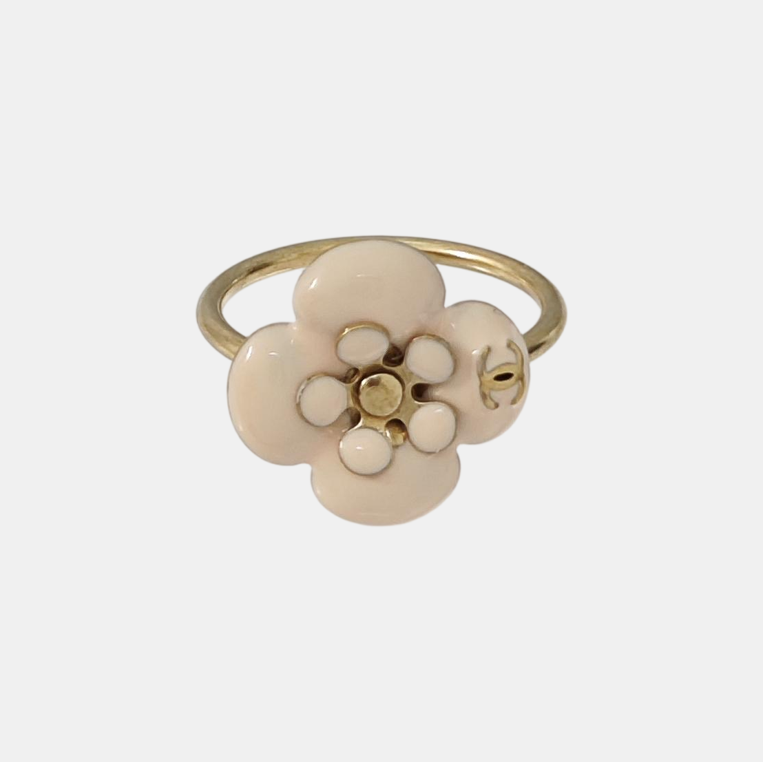 Metal Gold Ring EU 52