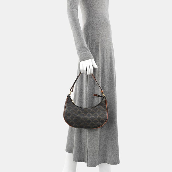 AVA Small Coated Canvas Brown