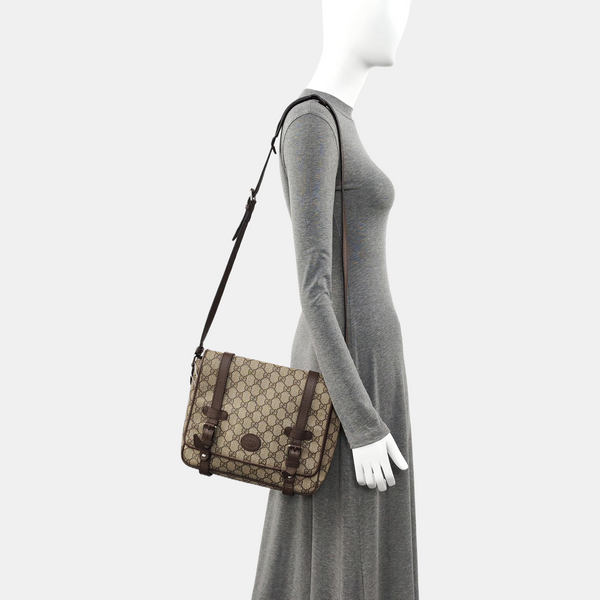 Monogram Coated Canvas Brown