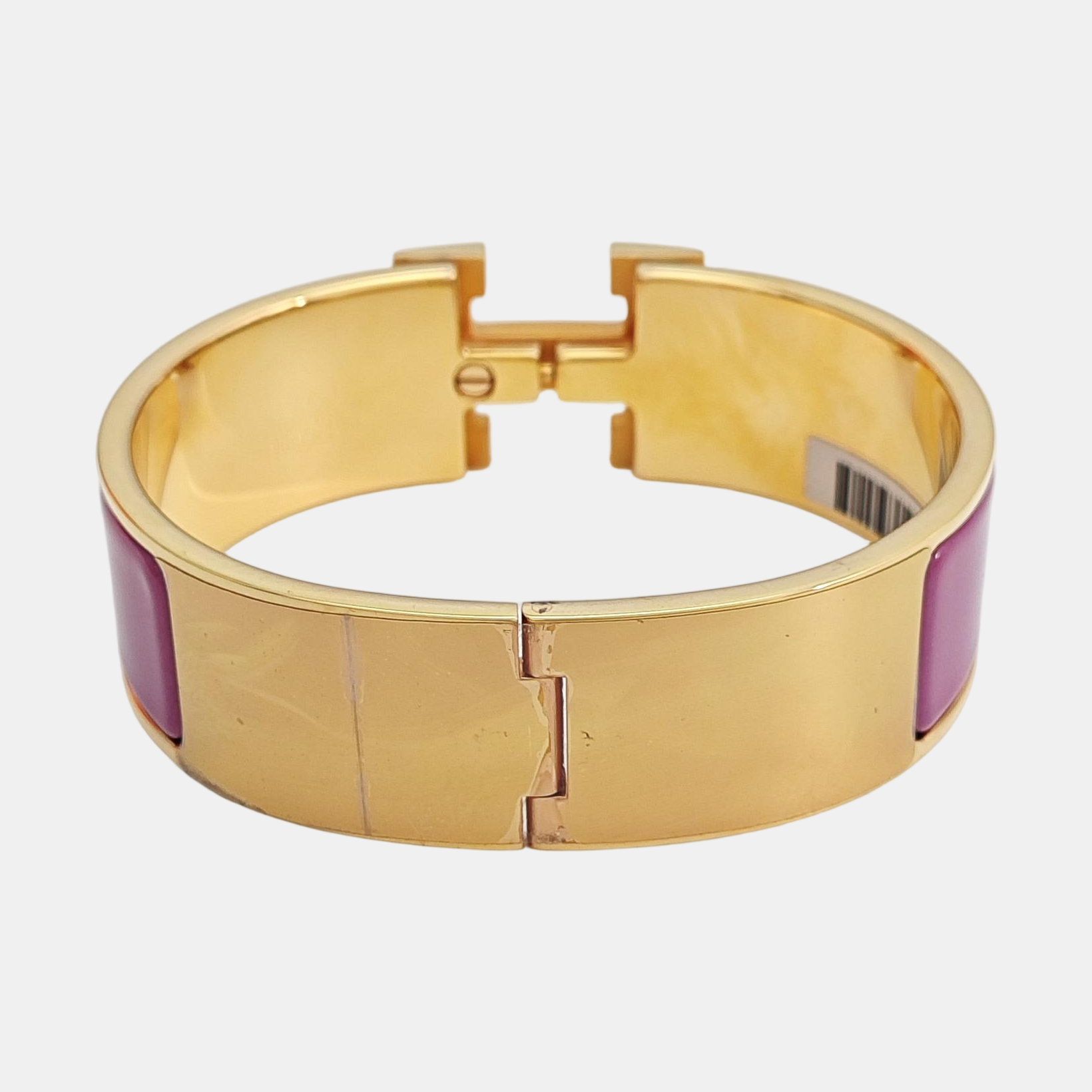Clic Clac H Metal Rose Gold Bangle