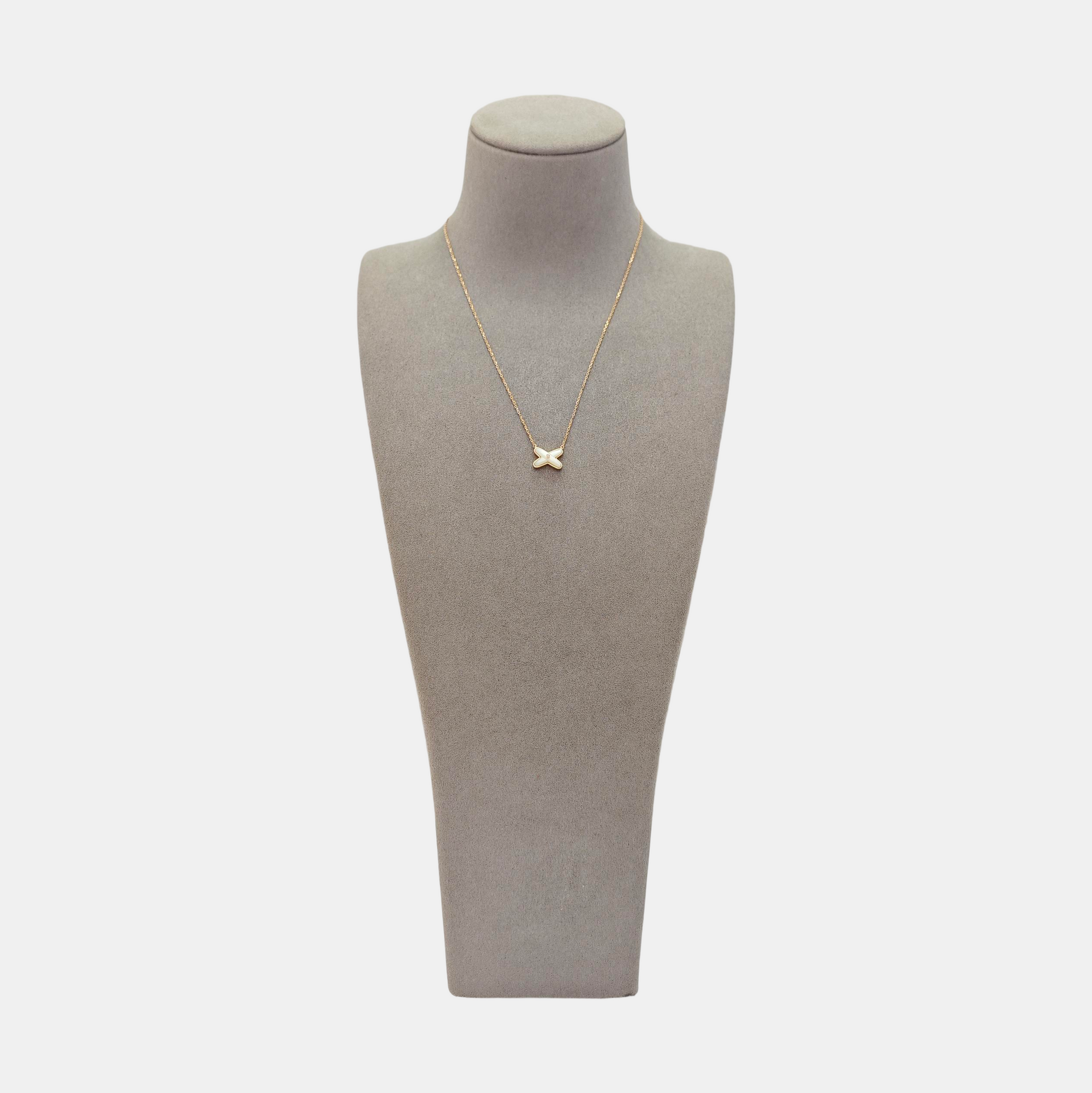 Jeux De Liens 18k Rose Gold Necklace