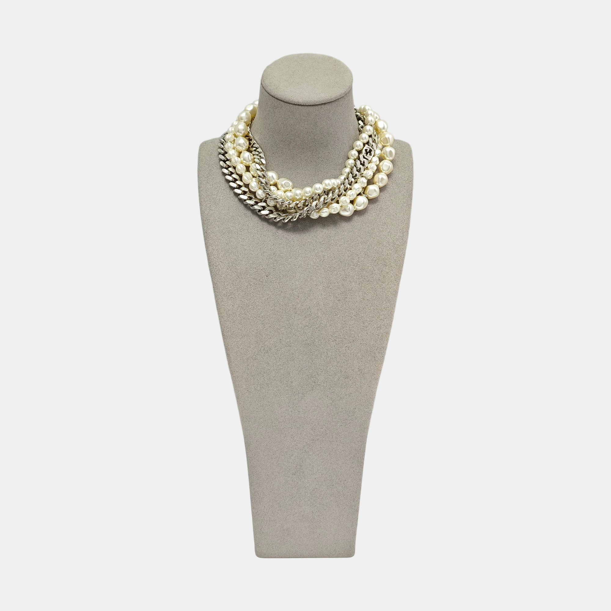 Metal Silver Necklace