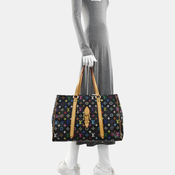 LV × TM AURELIA Monogram Coated Canvas Black