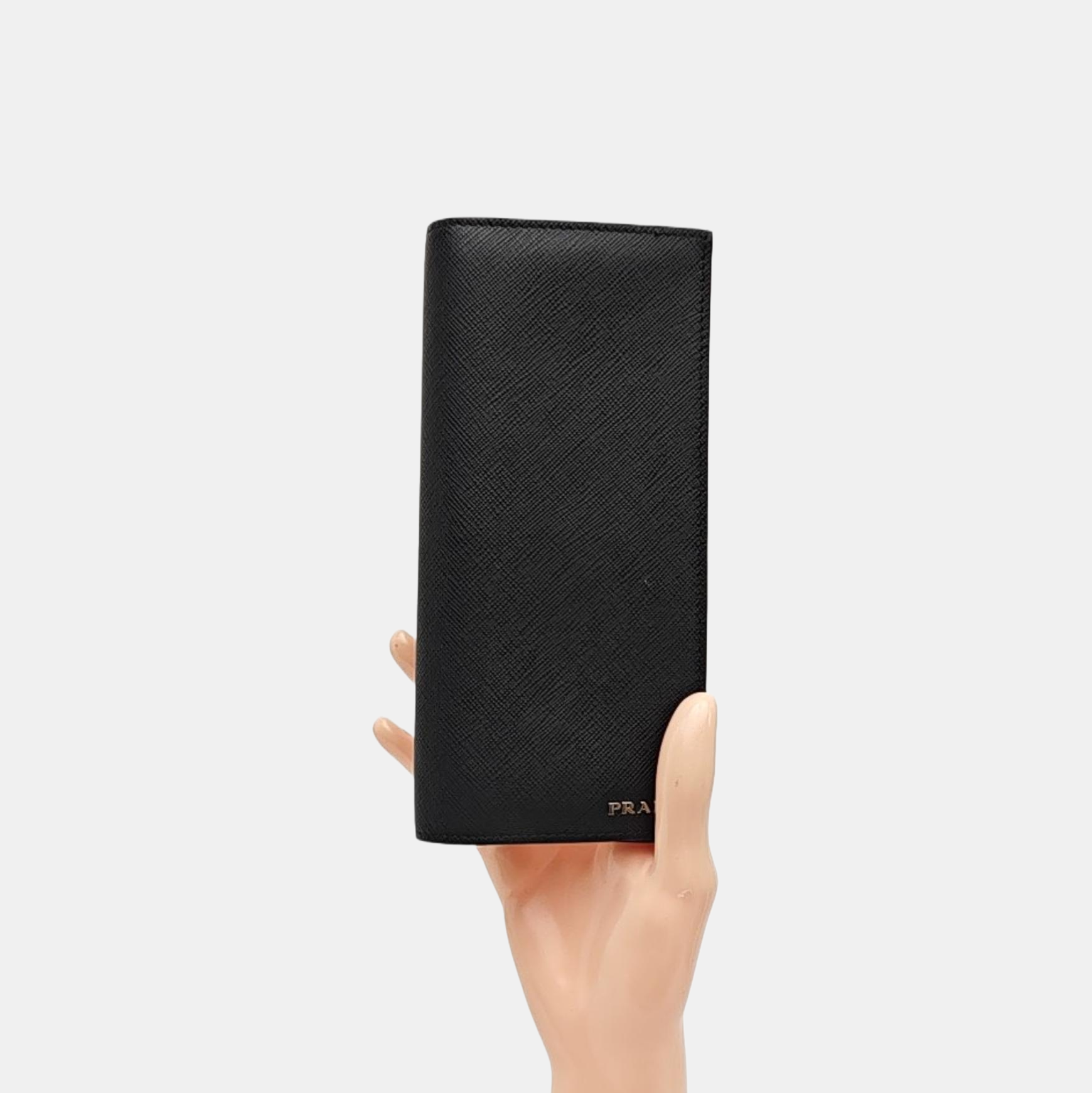 Saffiano Calfskin Wallet Black