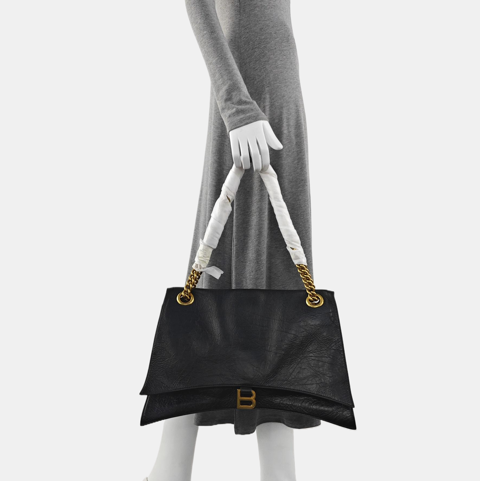 Crush Calfskin Black