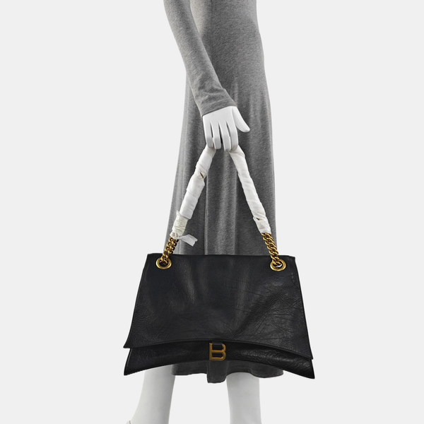 Crush Calfskin Black
