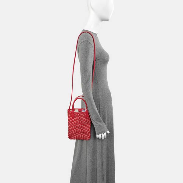 Poitiers Coated Canvas Red