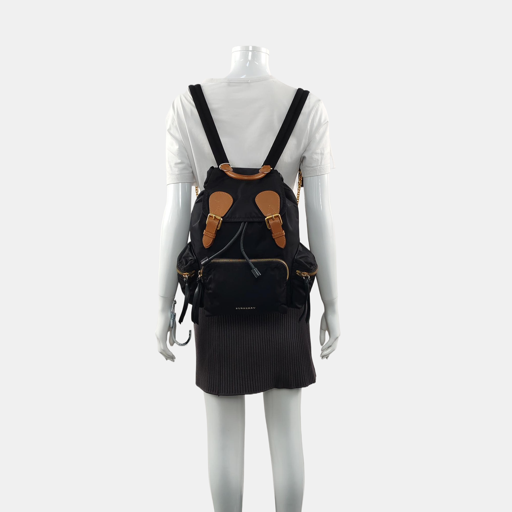 The Rucksack Nylon Black