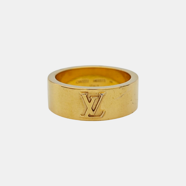 Metal Gold Ring EU 60