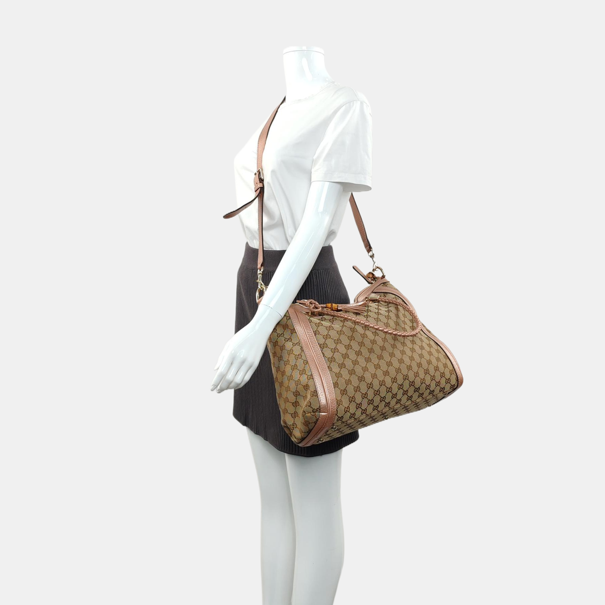 Bella Monogram Canvas Beige