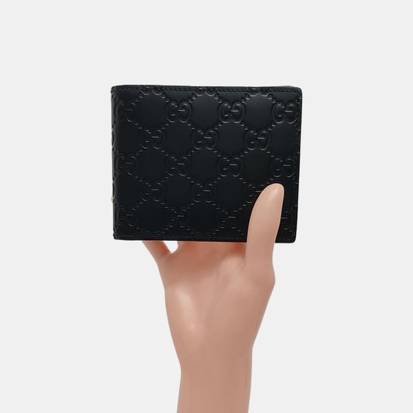 Monogram Calfskin Wallet Black