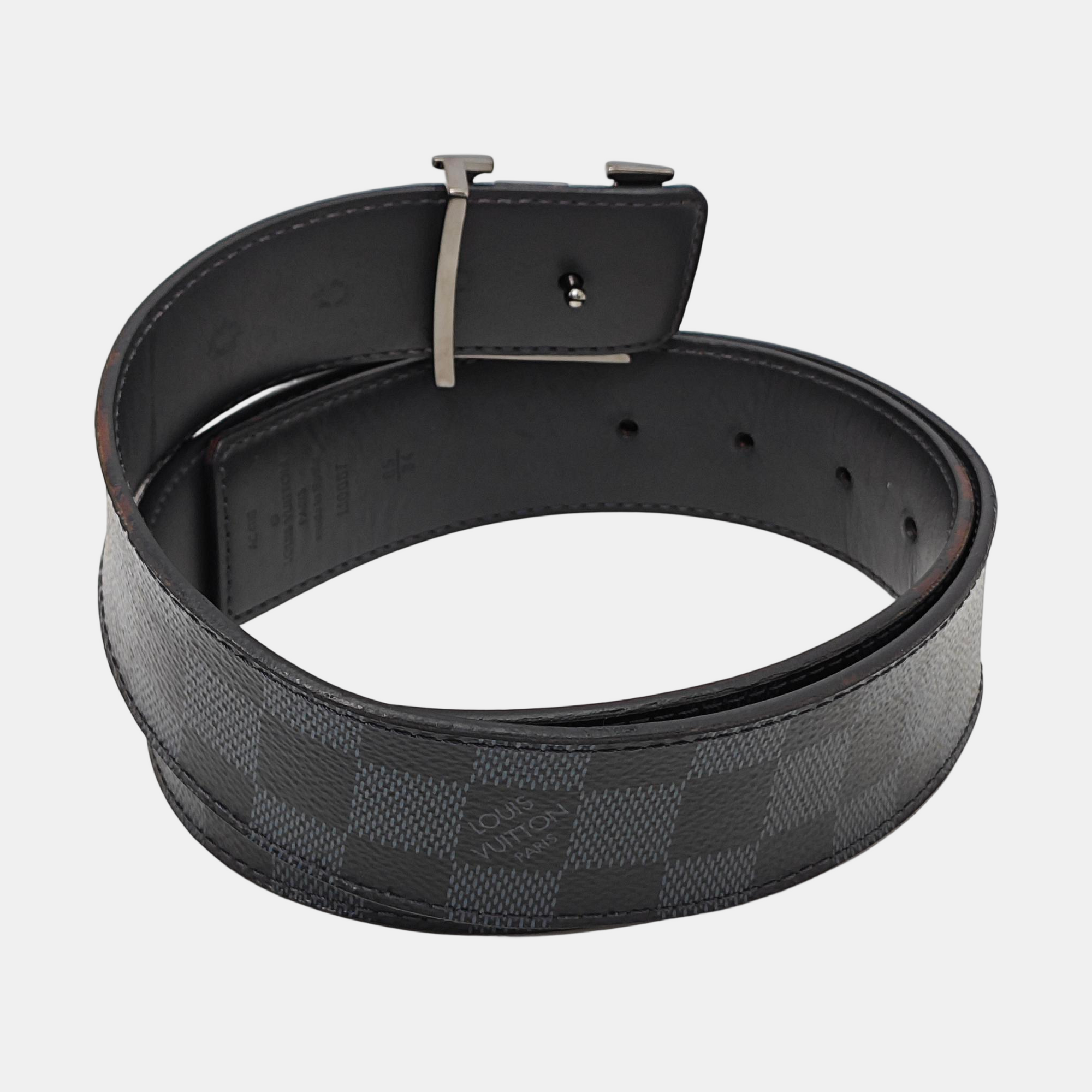 Coated Canvas Belt Black