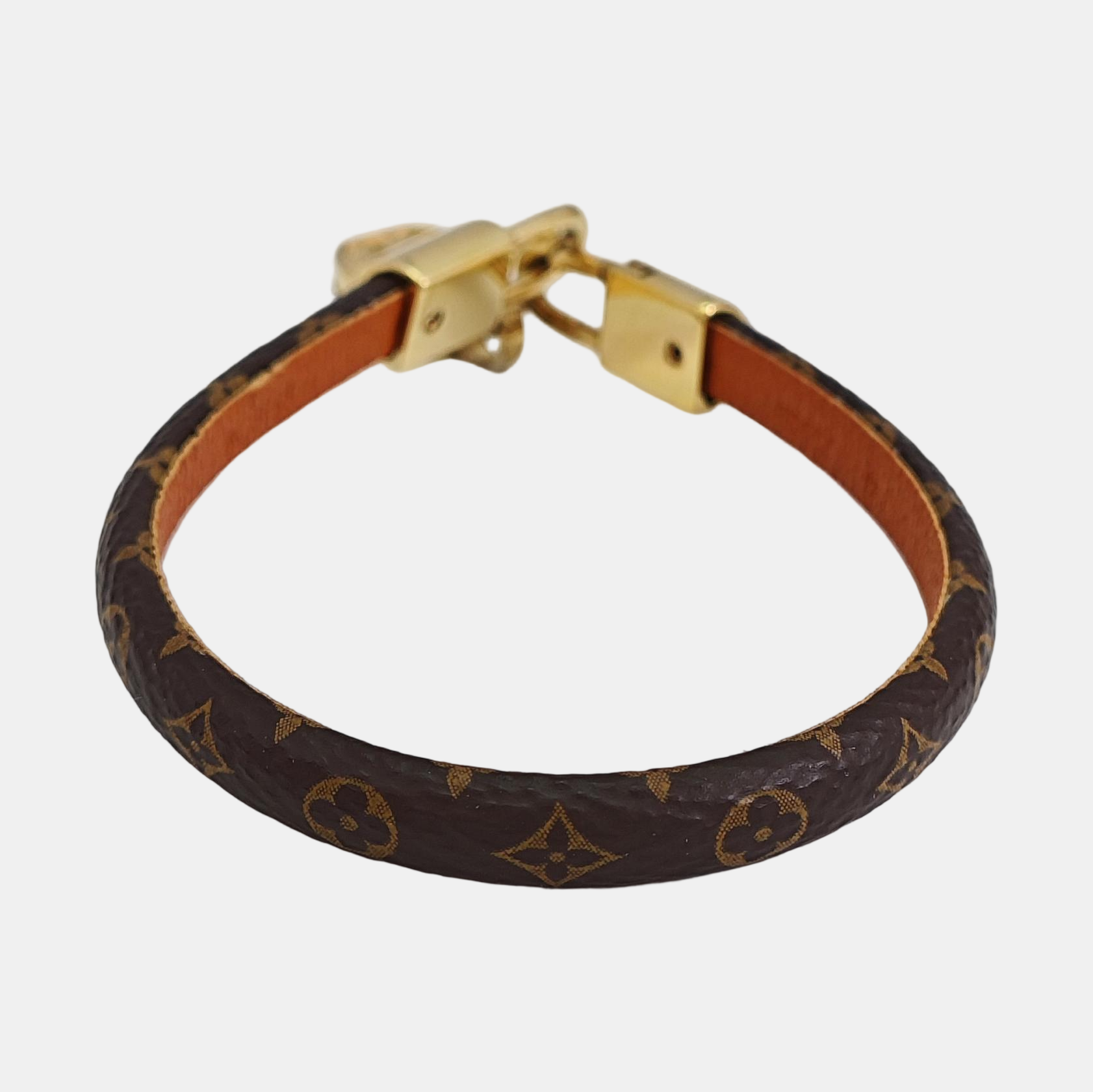 LV TRIBUTE Metal Brown Bangle