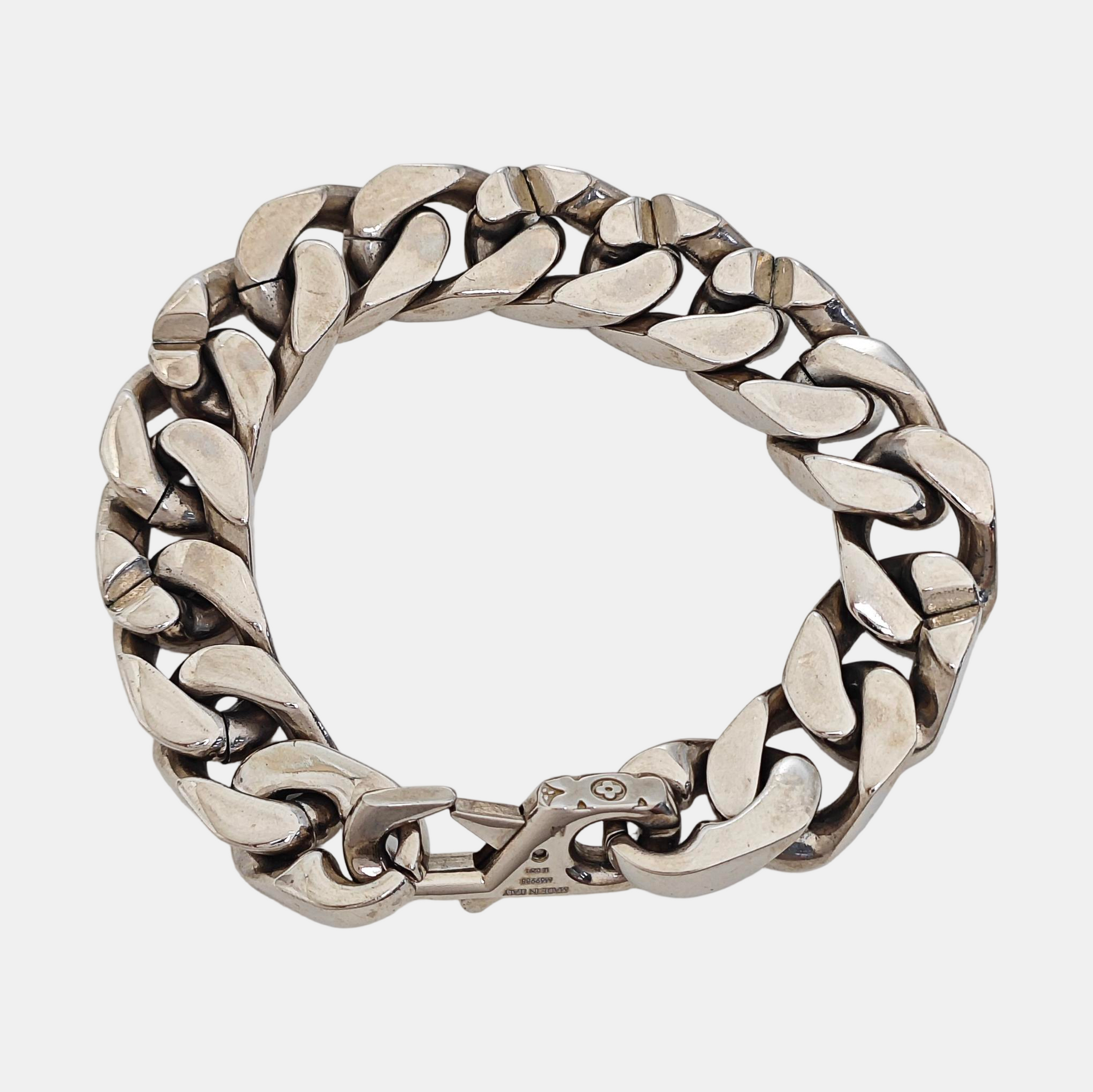 LV CHAIN LINKS Metal Silver Bracelet