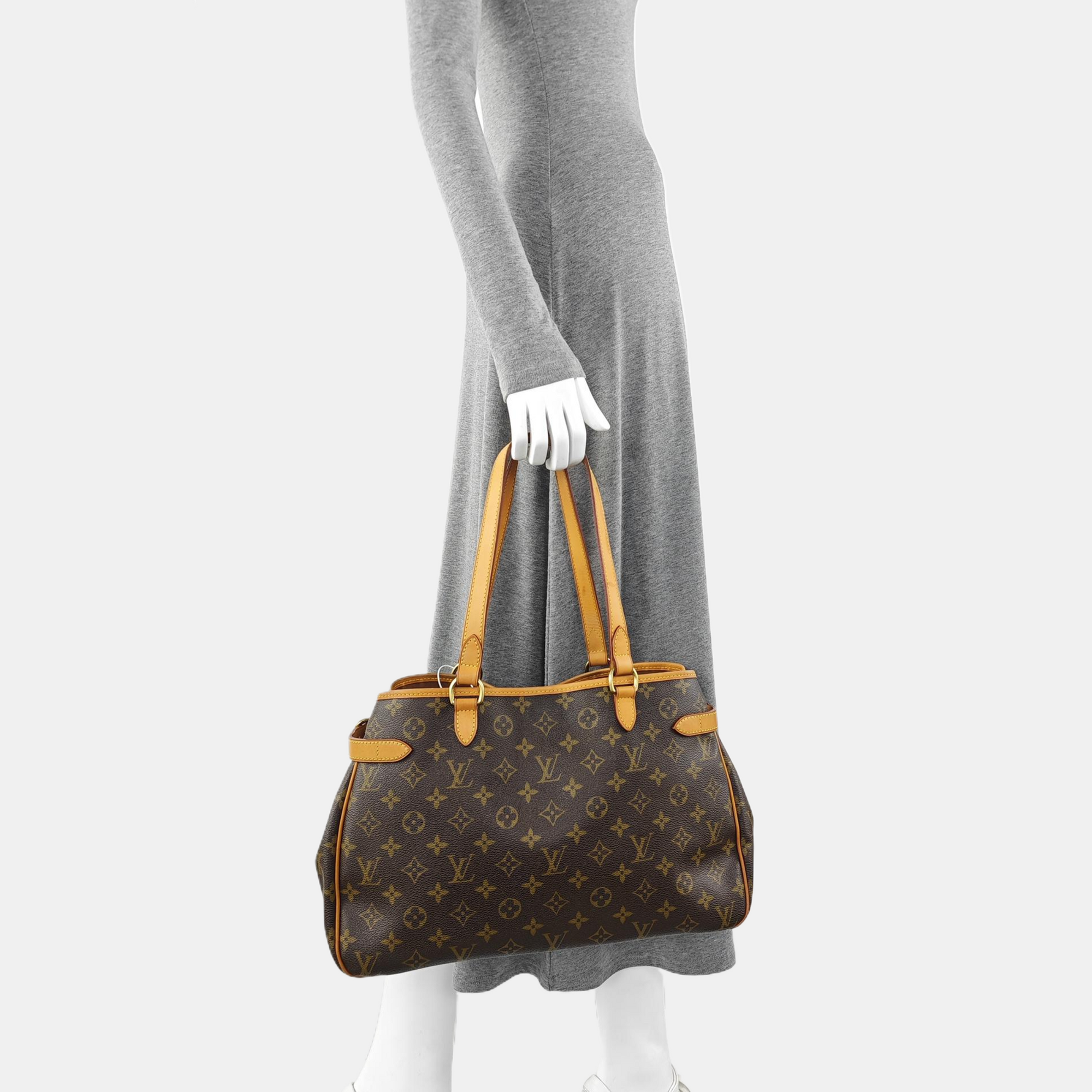 BATIGNOLLES Monogram Coated Canvas Brown