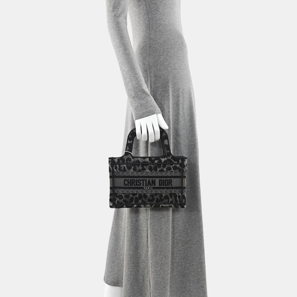 Book Tote Mini Canvas Gray