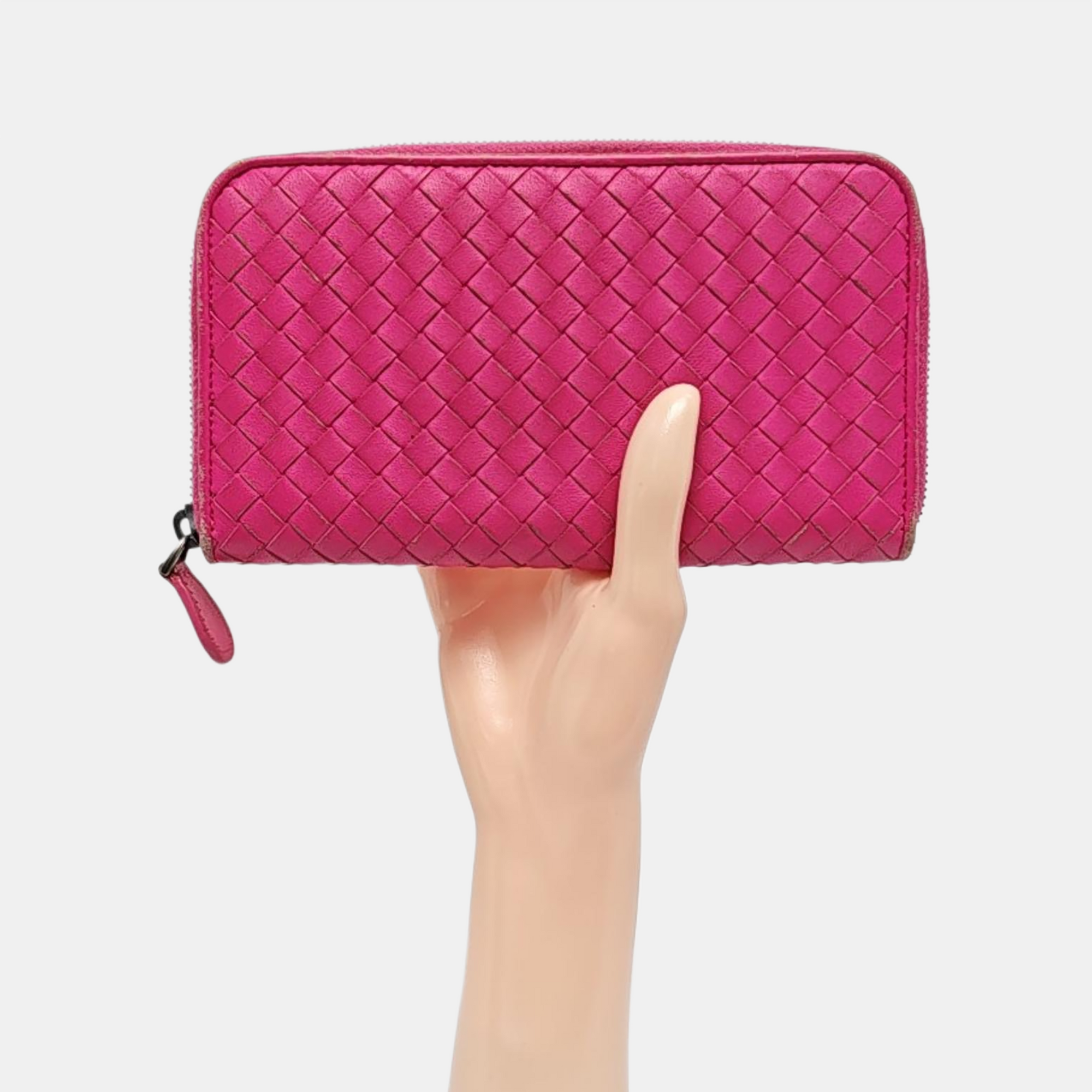 Lambskin Wallet Red