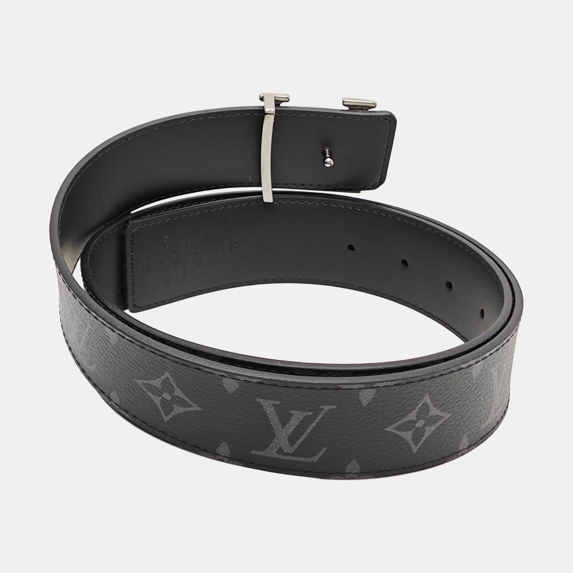 Coated Canvas Belt Black