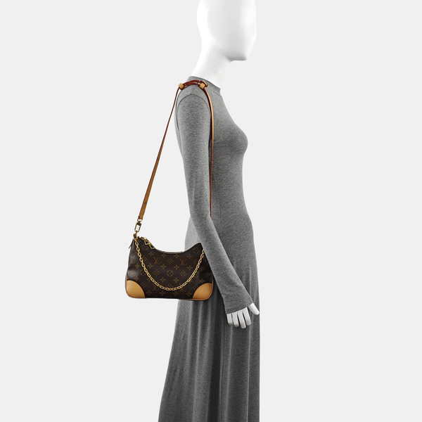 BOULOGNE Monogram Coated Canvas Brown