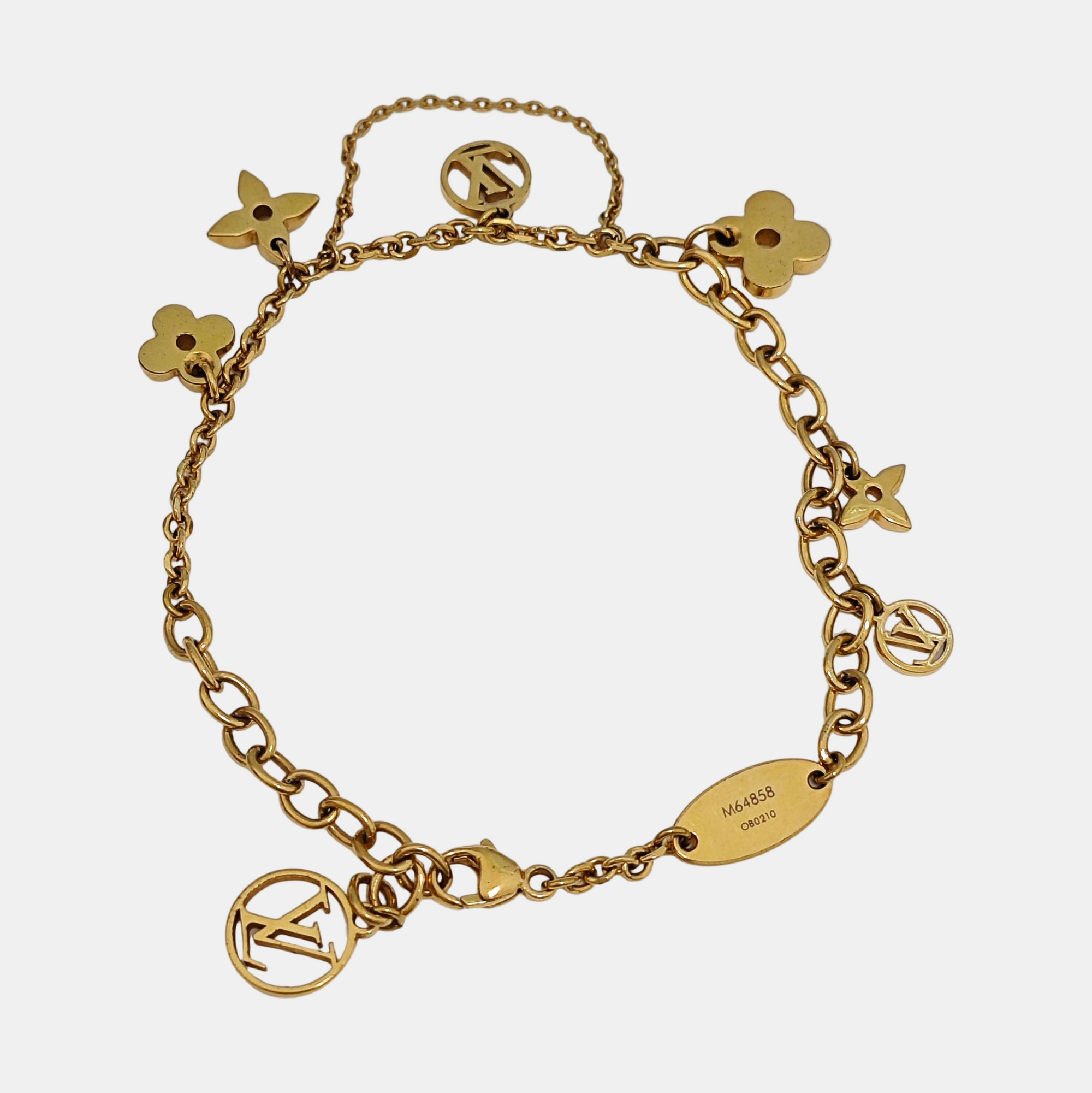 BLOOMING Metal Gold Bracelet