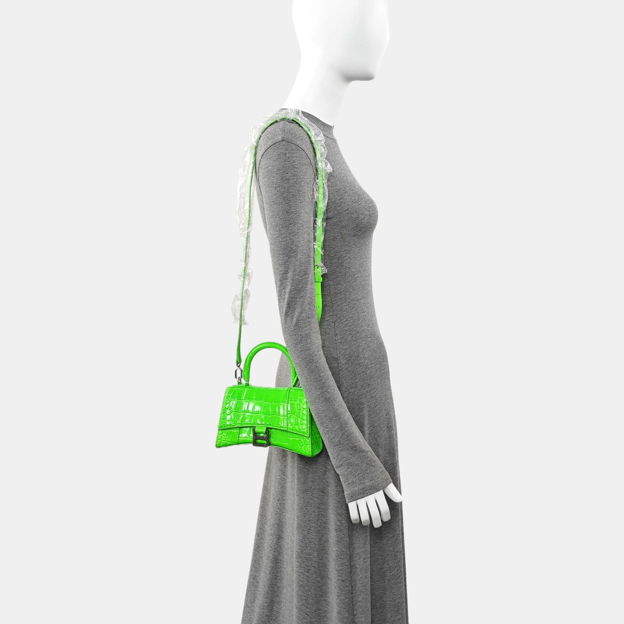 Hourglass XS Calfskin Green