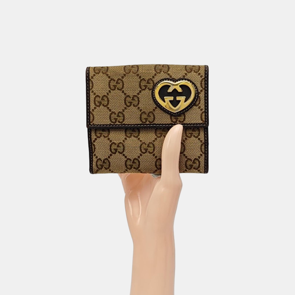 Lovely Monogram Canvas Beige Wallet