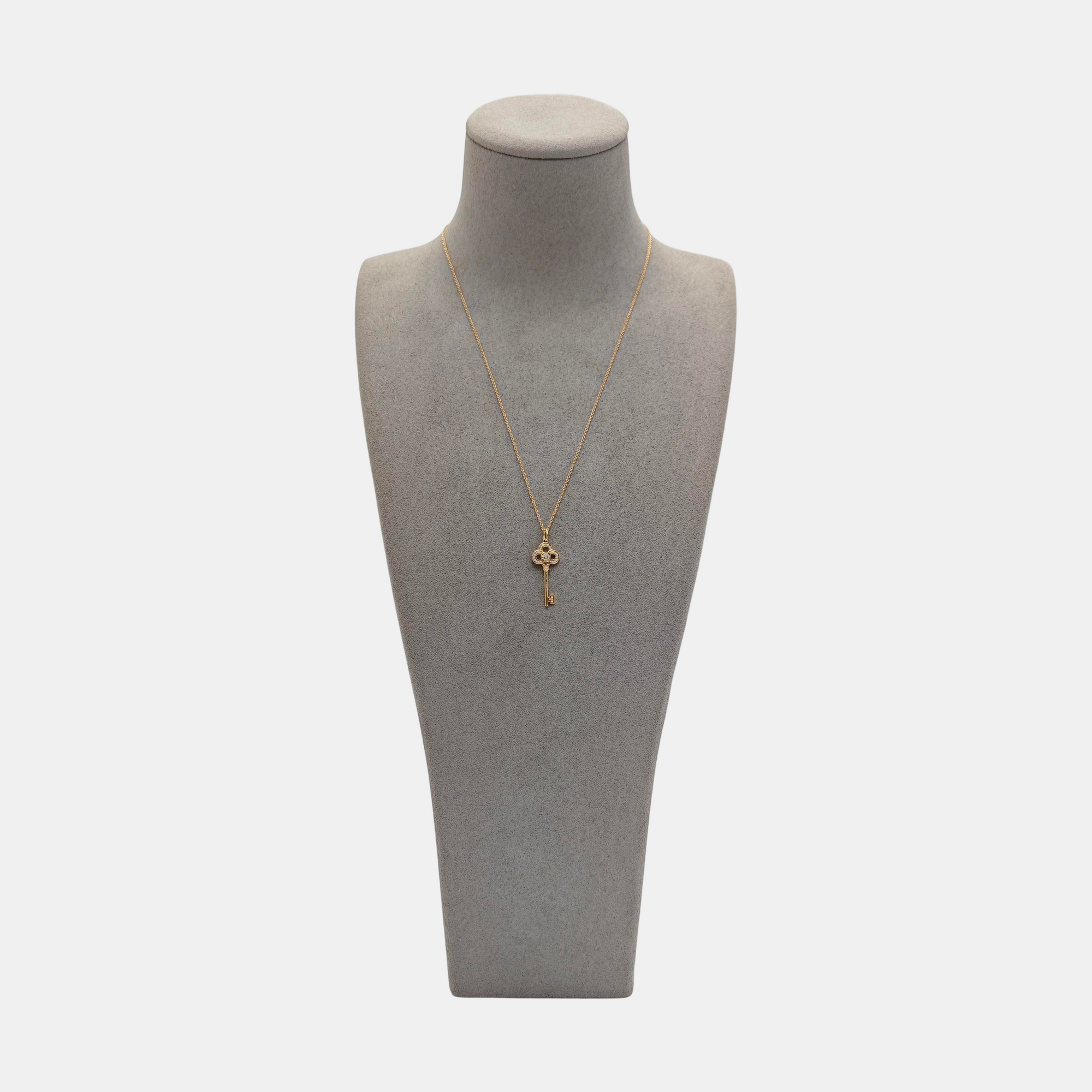 Tiffany Keys 18k Rose Gold Necklace