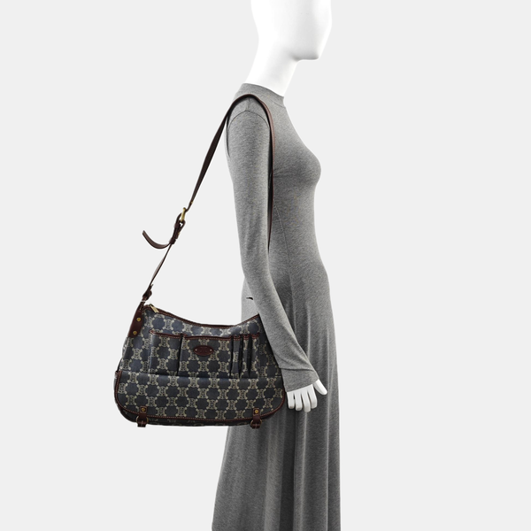 Canvas Shoulder Bag Blue