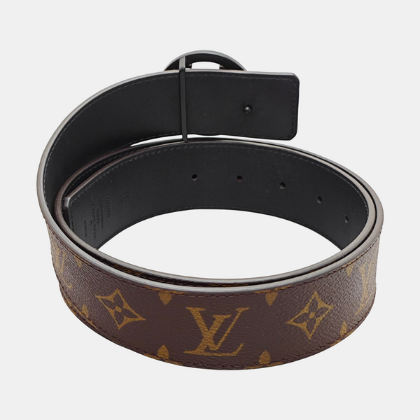 Coated Canvas Belt Brown