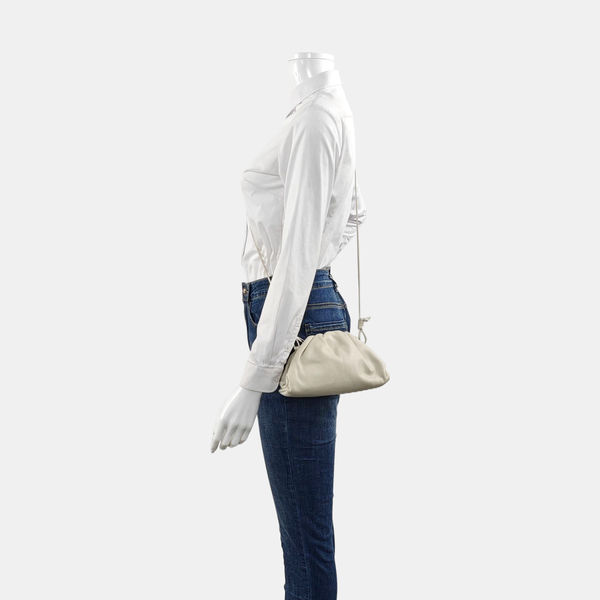 The Pouch Mini Calfskin White